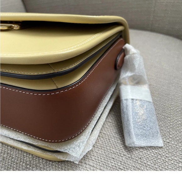 Coach Rogue Top Handle Bag In Colorblock Brass/Hay Multi NWT - Picture 8 of 16